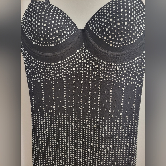 Forever 21 Rhinestone Midi Dress - Picture 3 of 6